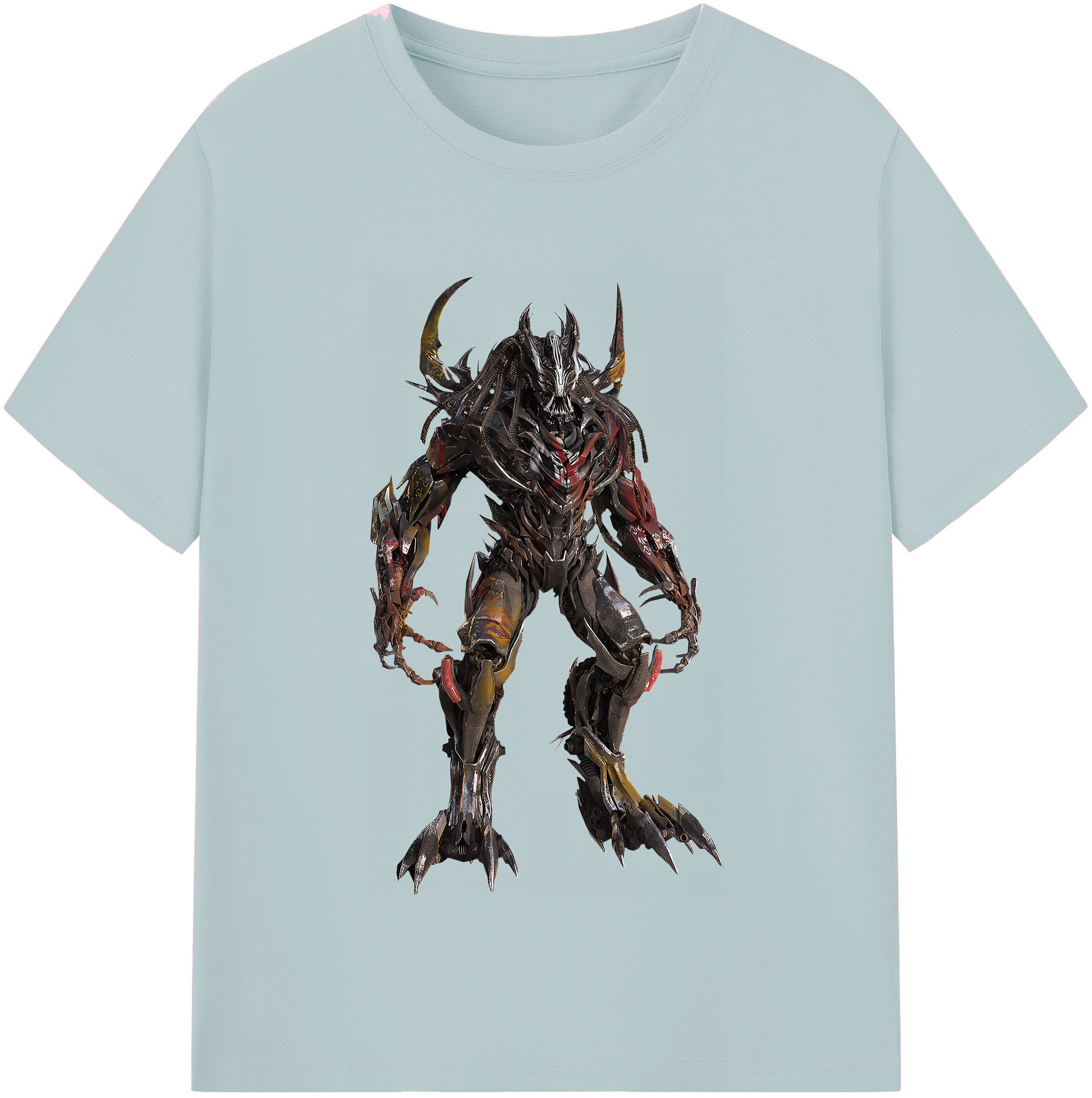 （画像用） Transformers トランスフォーマー 綿100％半袖Tシャツ（フロントプリント）
